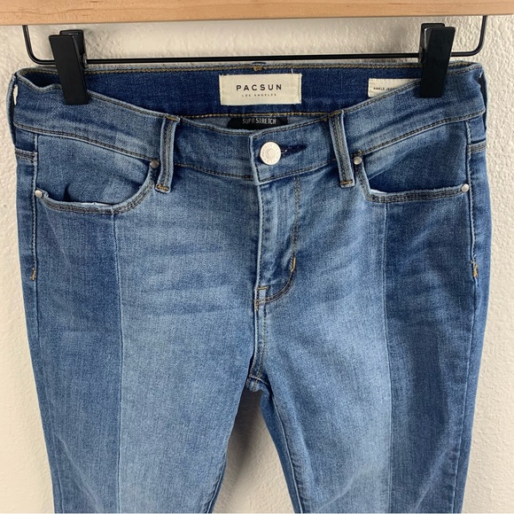 PACSUN Two tones ankle jegging jeans SZ 25 - Picture 2 of 8